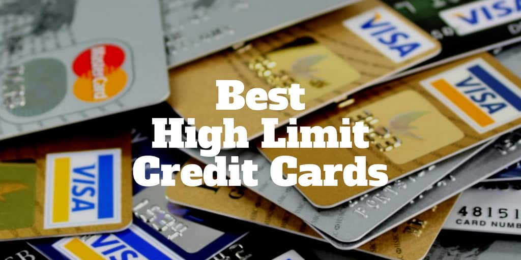 best high limit credit cards